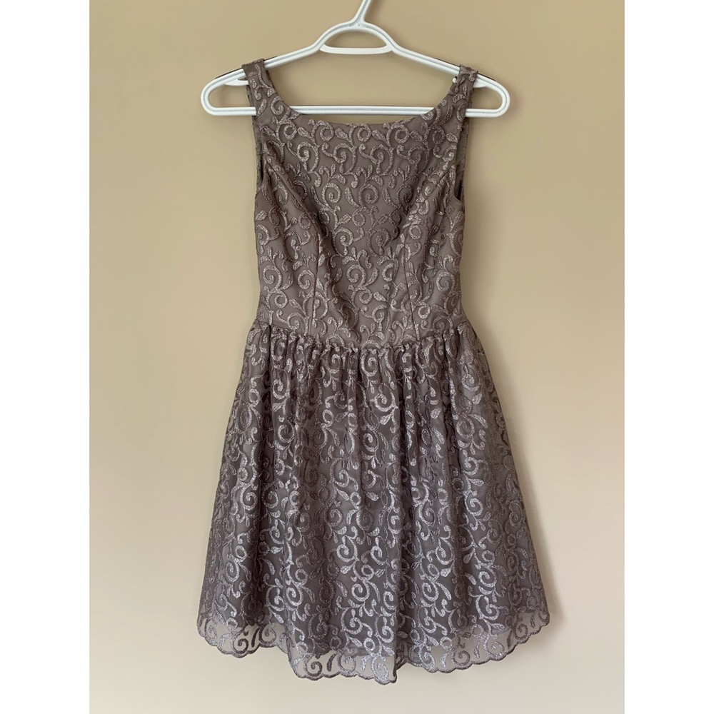 Aqua formal dress